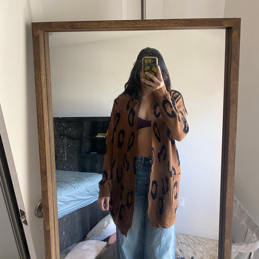 Leopard Cardigan
